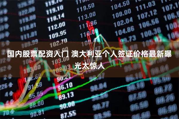 国内股票配资入门 澳大利亚个人签证价格最新曝光太惊人